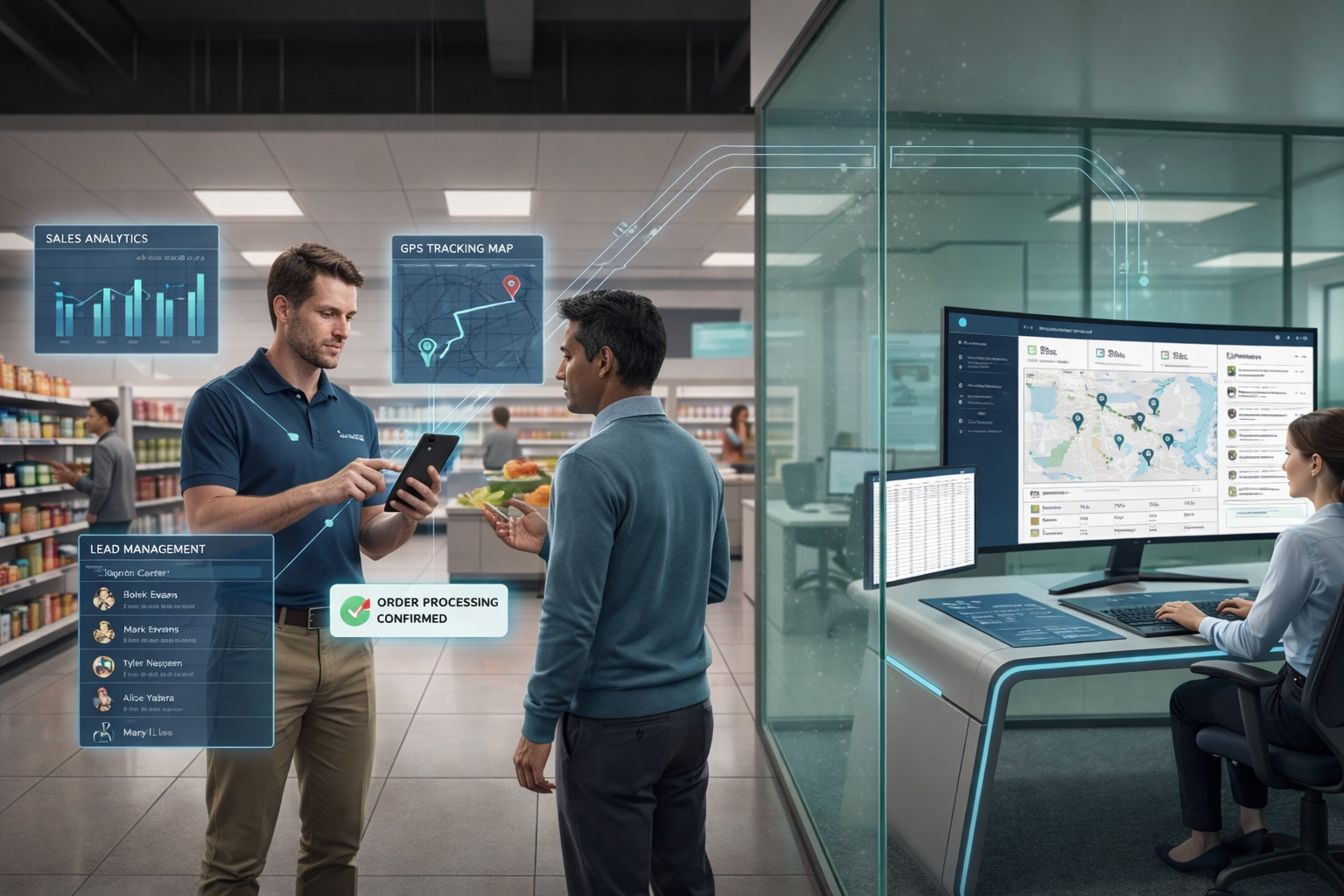 Field Sales Management Software by Brainmagic