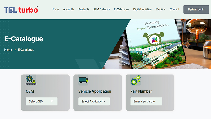 Warranty Management Dashboard UI for TEL Turbo Service Platform