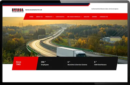 Burma Automotive Pvt Ltd catalogue case study