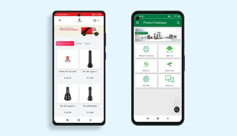 Brain Magic mCommerce app project screenshot