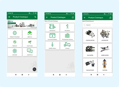 Brain Magic mCommerce app project screenshot