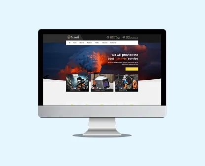 Website project screenshot
