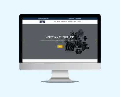 Website project screenshot