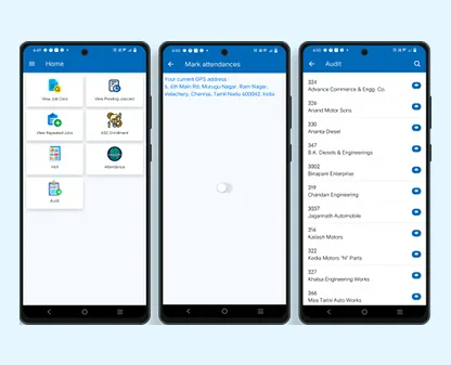 Mobile App project screenshot