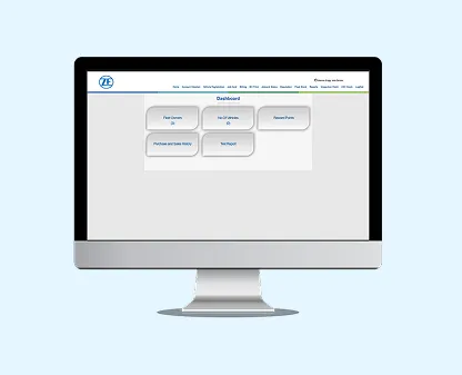 Website project screenshot
