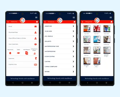 Mobile App project screenshot