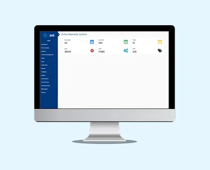 Website project screenshot