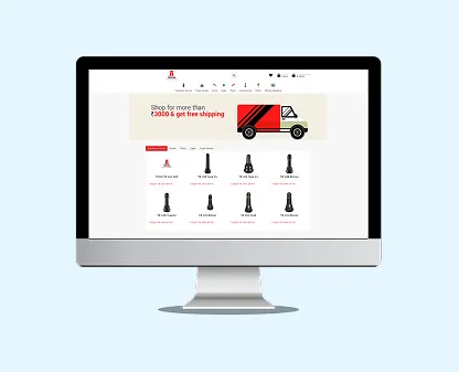 Website project screenshot