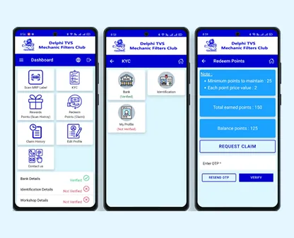 Mobile App project screenshot