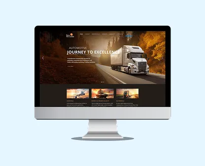 Website project screenshot