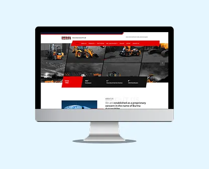Website project screenshot