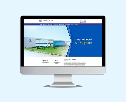 Website project screenshot